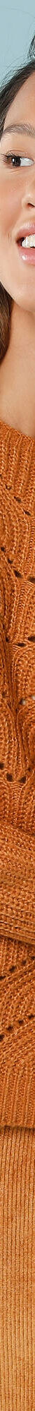 Pull spécial petites, maille perlée (miel) Pull spécial petites, maille perlée (miel)